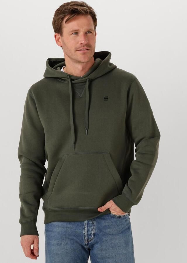 G-STAR RAW Heren Truien & Vesten Premium Core Hdd Sw L\s Donkergroen - Foto 2