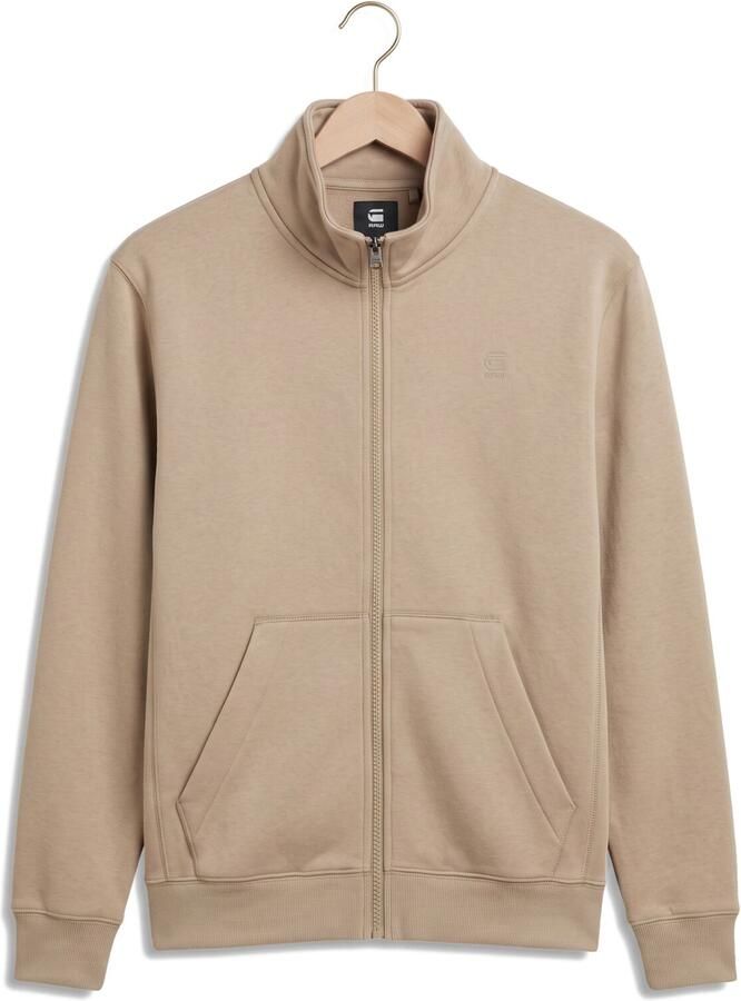 G-STAR RAW Heren Truien & Vesten Premium Core Track Jkt Sw Beige - Foto 2