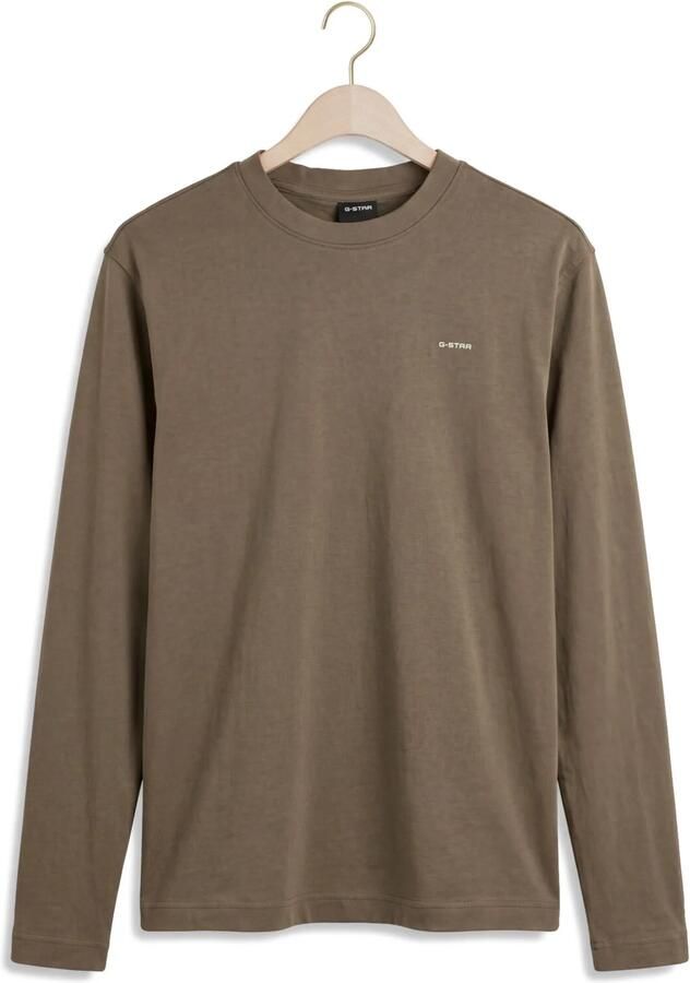 G-STAR RAW Heren Truien & Vesten True Regular R T L\s Groen - Foto 2