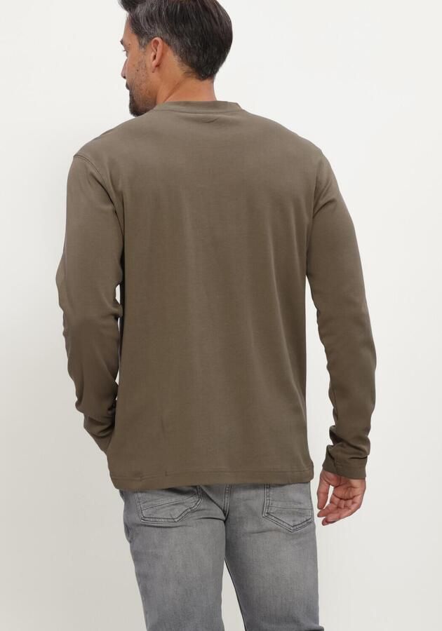 G-STAR RAW Heren Truien & Vesten True Regular R T L\s Groen - Foto 3