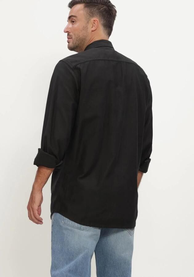 G-STAR RAW Heren Overhemden Regular 1-pkt Shirt L\s Zwart - Foto 2