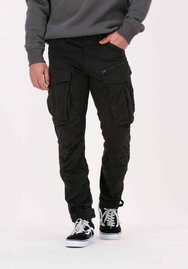 G-Star Antraciet G Star Raw Cargobroeken Rovic Zip 3d Regular Tapered
