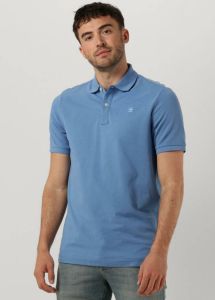 G-Star RAW Dunda Slim Polo Midden blauw Heren