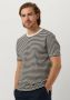 G-Star RAW gestreept t-shirt van biologisch katoen milk cloack stripe - Thumbnail 1