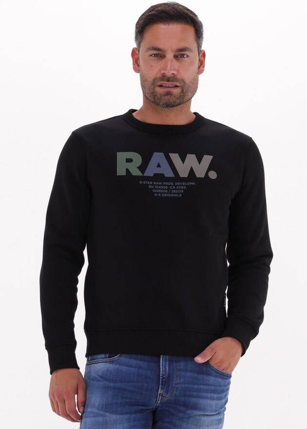 G-Star RAW Multi Colored RAW. Sweater Zwart Heren