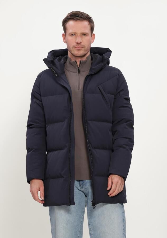 GENTI Heren Jassen Chris Donkerblauw