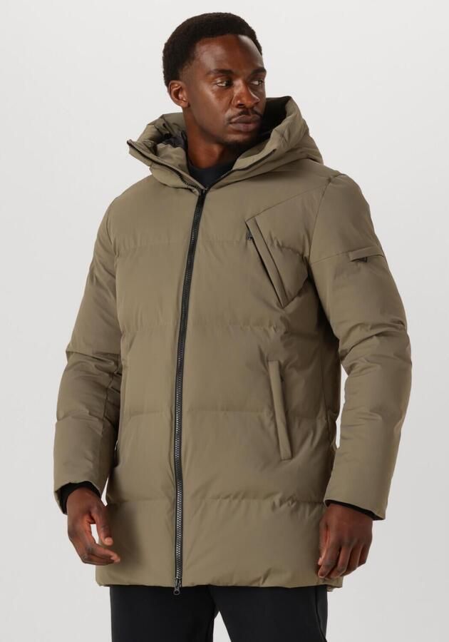 GENTI Heren Jassen Chris Khaki - Foto 4