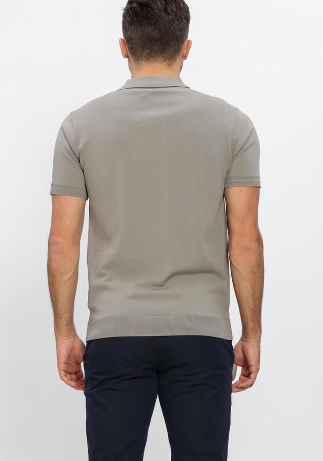 GENTI Heren Polo's & T-shirts Polo 2 Button Ss 1260 Grijs - Foto 3