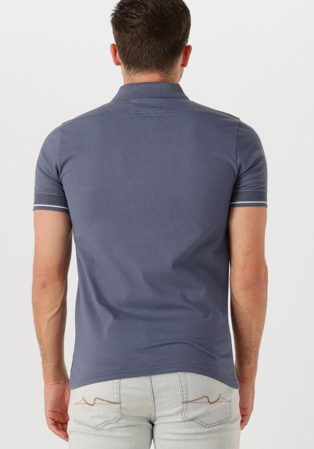 GENTI Heren Polo's & T-shirts Polo 3 Button Ss J2001-1212 Grijs