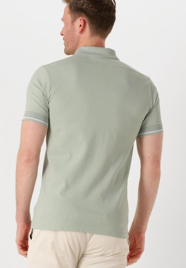 GENTI Heren Polo's & T-shirts Polo 3 Button Ss J2001-1212 Mint - Foto 2