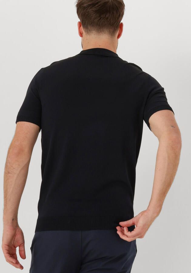 GENTI Heren Polo's & T-shirts Polo Button Ss K2046-1260 Donkerblauw - Foto 2