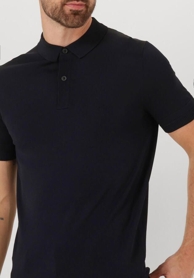 GENTI Heren Polo's & T-shirts Polo Button Ss K2046-1260 Donkerblauw - Foto 3