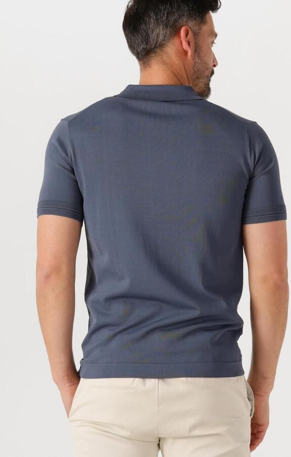 GENTI Heren Polo's & T-shirts Polo Zip Ss K2053-1260 Grijs - Foto 3