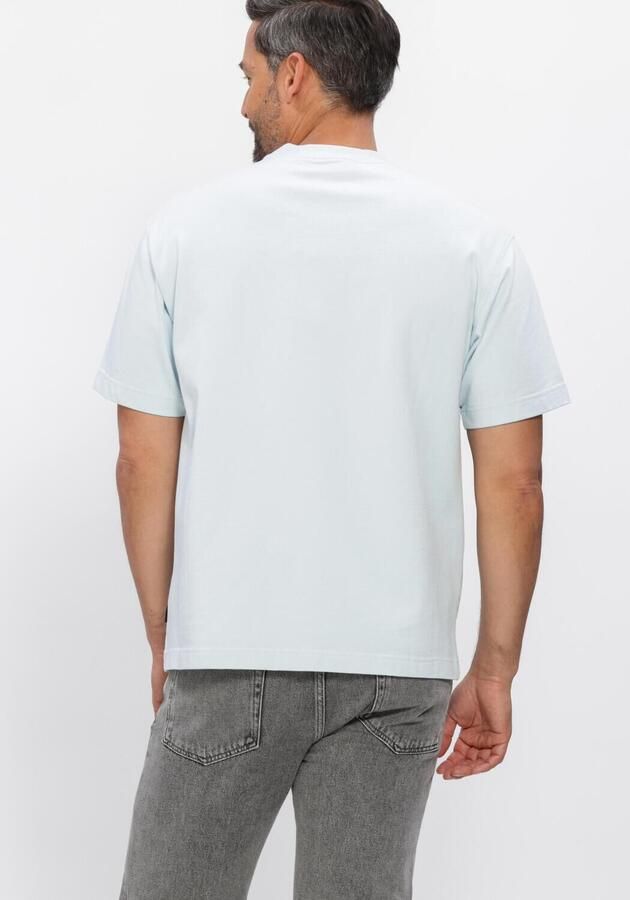 GENTI Heren Polo's & T-shirts T-shirt Ss 1226 Lichtblauw - Foto 3