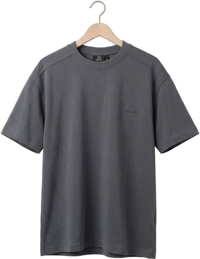 GENTI Heren Polo's & T-shirts T-shirt Ss 1227 Donkergrijs - Foto 2
