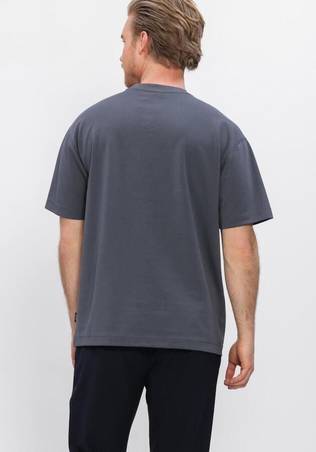 GENTI Heren Polo's & T-shirts T-shirt Ss 1227 Donkergrijs - Foto 3