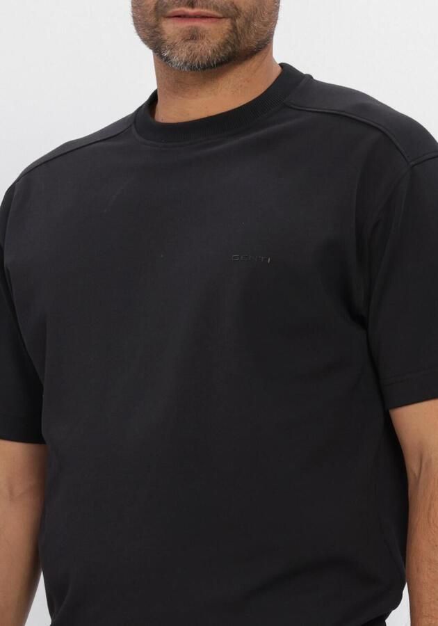 GENTI Heren Polo's & T-shirts T-shirt Ss 1227 Zwart - Foto 3