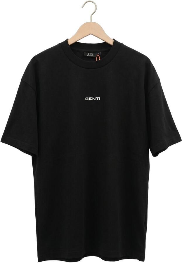 GENTI Heren Polo's & T-shirts T-shirt Ss 1242 Zwart - Foto 4