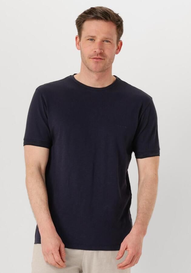 GENTI Heren Polo's & T-shirts T-shirt Ss J2007-1222 Donkerblauw - Foto 4