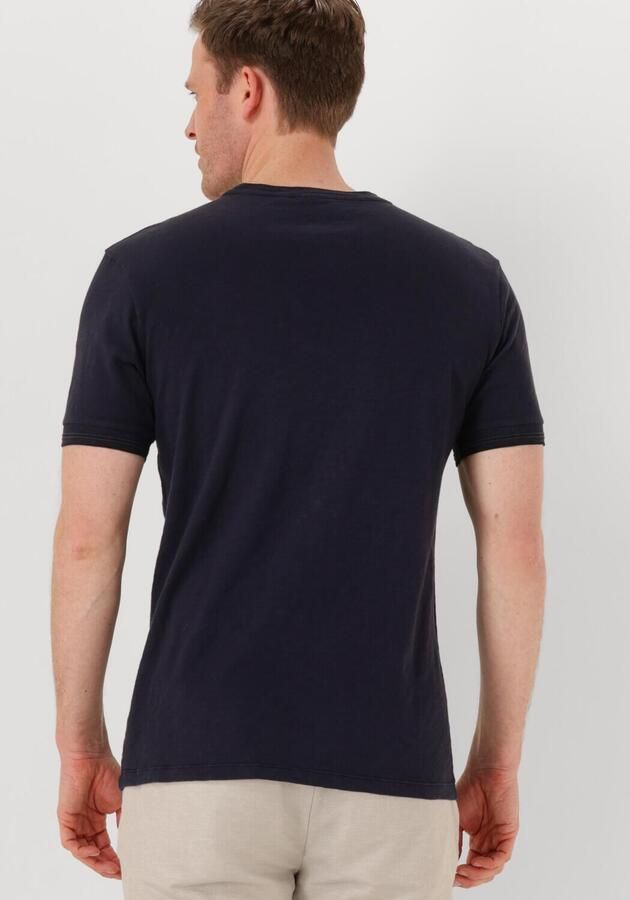 GENTI Heren Polo's & T-shirts T-shirt Ss J2007-1222 Donkerblauw