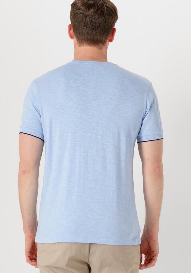 GENTI Heren Polo's & T-shirts T-shirt Ss J2007-1222 Lichtblauw - Foto 2