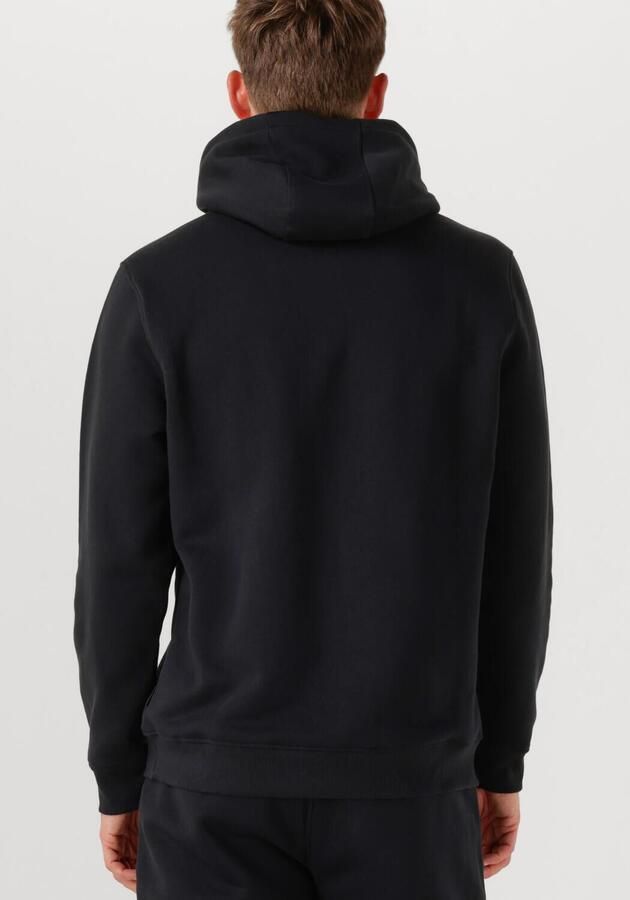 GENTI Heren Truien & Vesten Basic Logo Hoodie Zwart