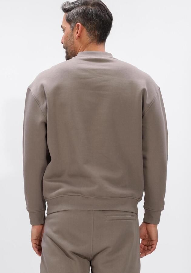GENTI Heren Truien & Vesten Crewneck Taupe - Foto 2