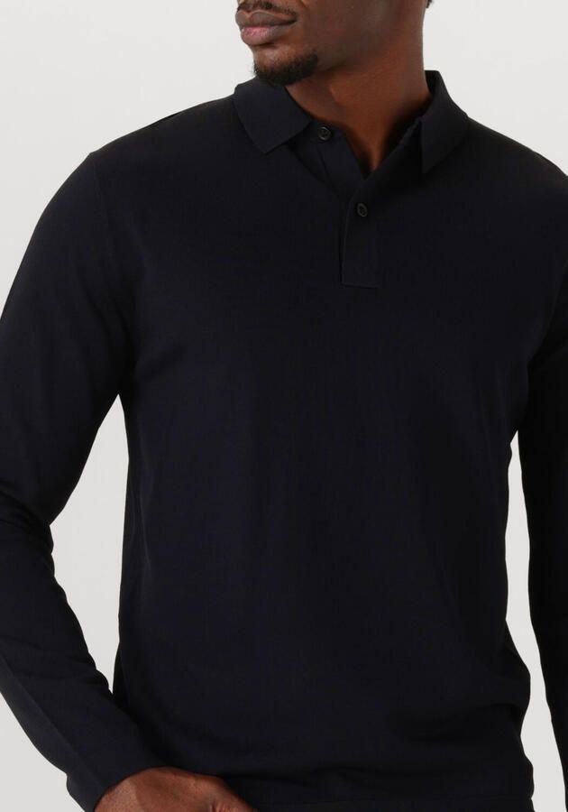 GENTI Heren Truien & Vesten Polo Ls Donkerblauw - Foto 2