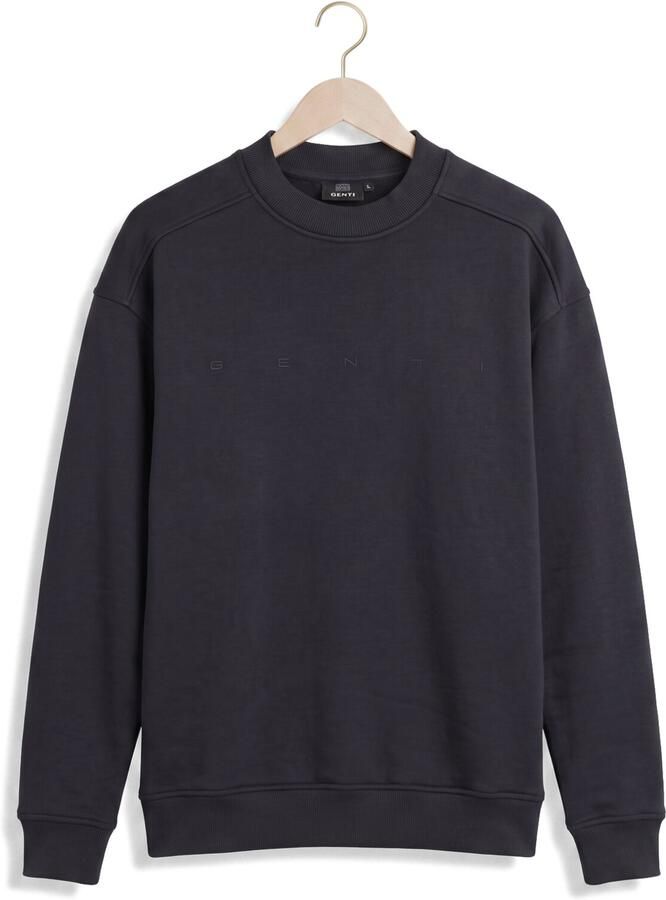 GENTI Heren Truien & Vesten Sweat Crew Donkerblauw - Foto 2
