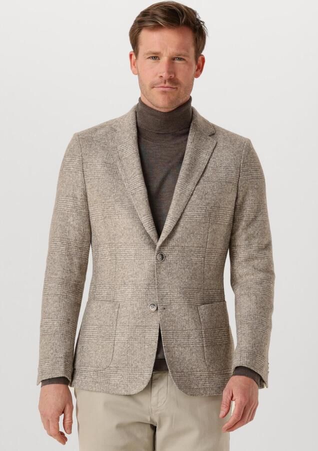 GENTILUOMO Heren Colberts Bergomi Beige - Foto 4