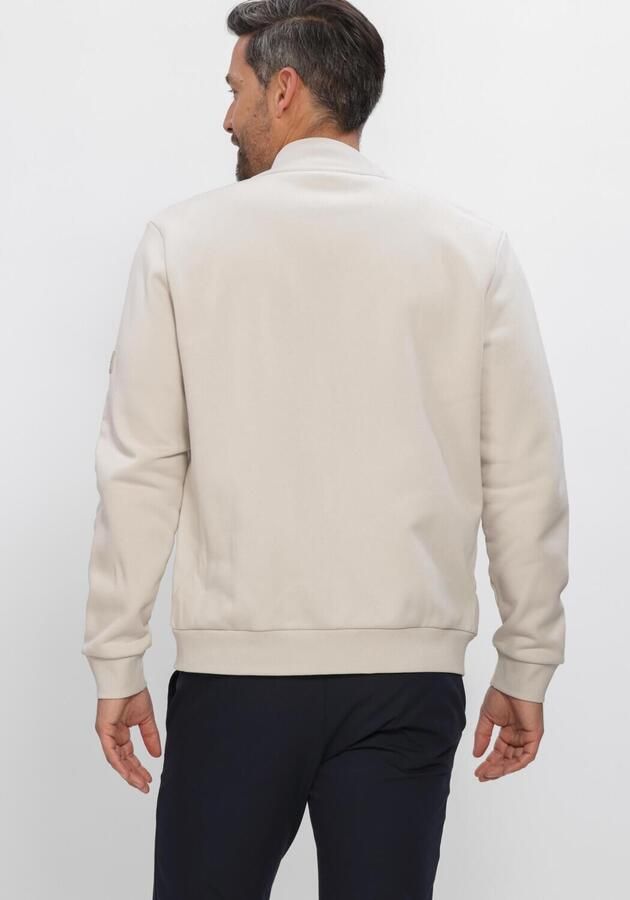 GENTILUOMO Heren Jassen Cardigan Material Mix Beige - Foto 3