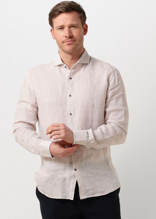 Gentiluomo Casual Zand Overhemd Beige Heren - Foto 3