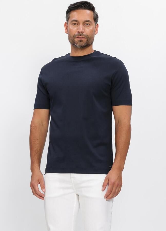 GENTILUOMO Heren Polo's & T-shirts T-shirt Ss Donkerblauw
