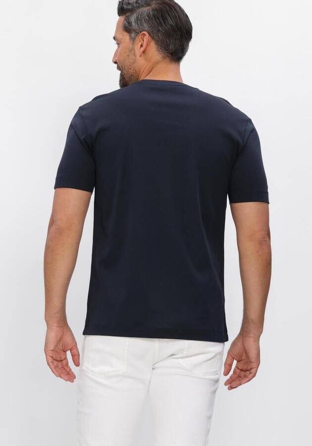 GENTILUOMO Heren Polo's & T-shirts T-shirt Ss Donkerblauw - Foto 3