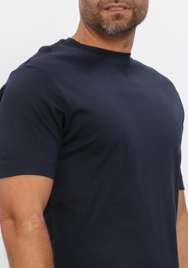 GENTILUOMO Heren Polo's & T-shirts T-shirt Ss Donkerblauw - Foto 2