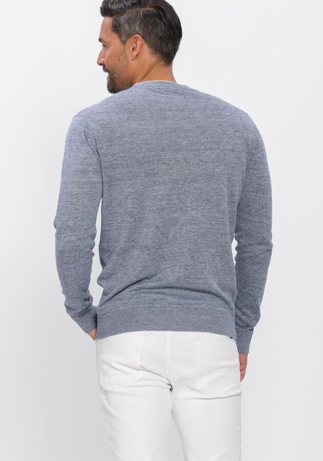 GENTILUOMO Heren Truien & Vesten Round Neck Ls Lichtblauw - Foto 3