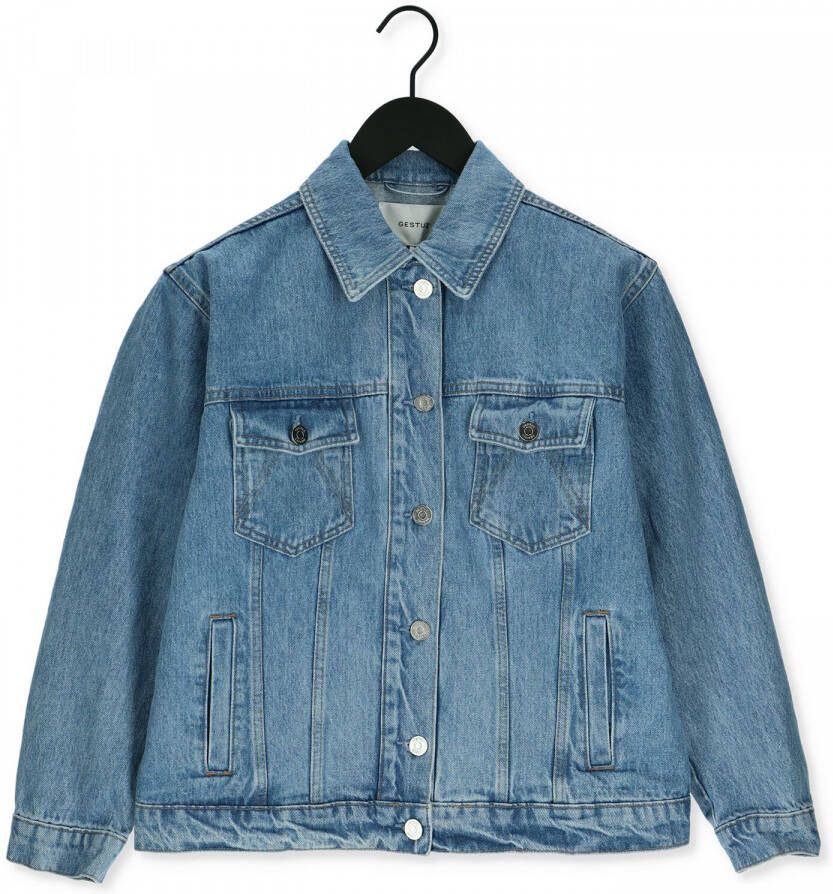 GESTUZ Dames Jassen Dena Gz Denim Jacket Blauw
