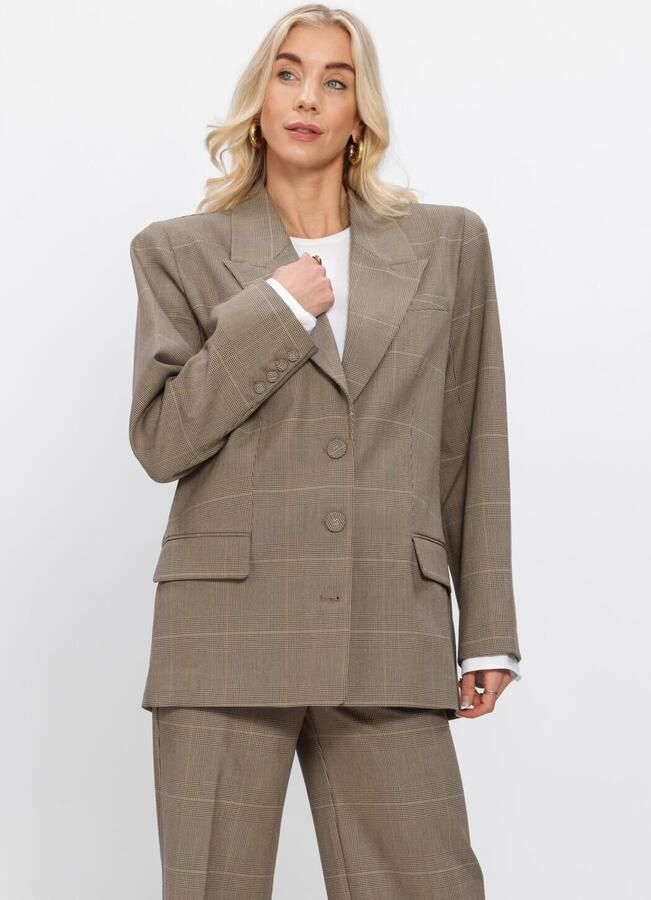 GESTUZ Dames Blazers Gzevaldi Blazer Taupe