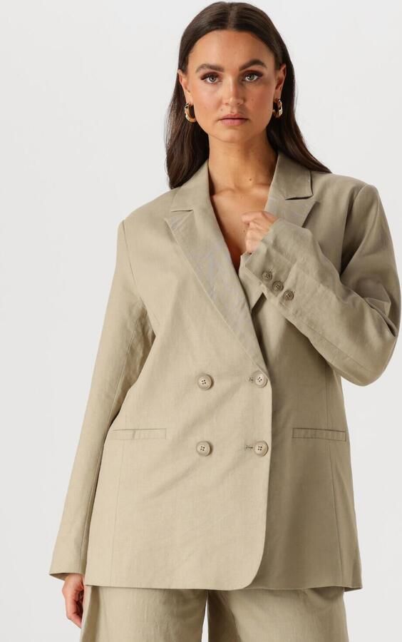 GESTUZ Dames Blazers Gzizza Linen Blazer Groen - Foto 4