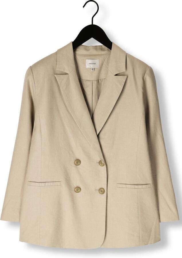 GESTUZ Dames Blazers Gzizza Linen Blazer Groen
