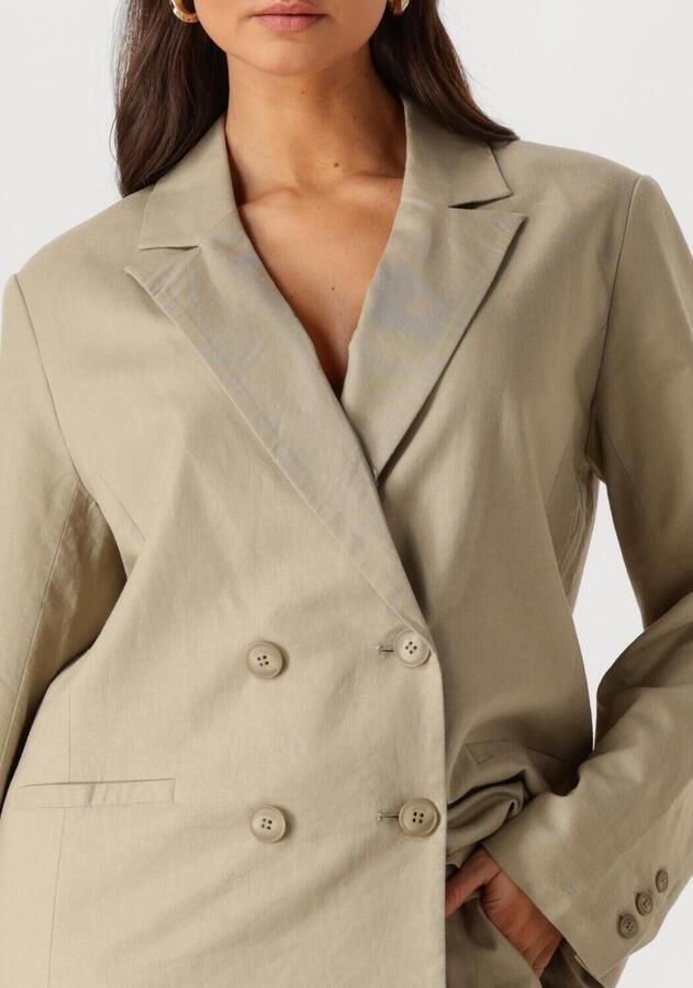 GESTUZ Dames Blazers Gzizza Linen Blazer Groen - Foto 2