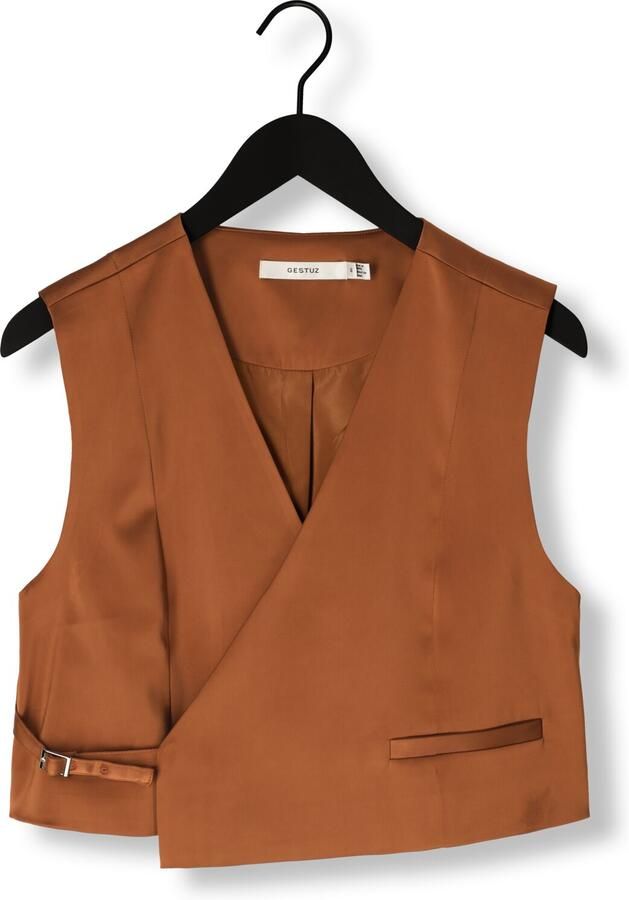 GESTUZ Dames Blazers Gzjessie Waistcoat Bruin - Foto 3