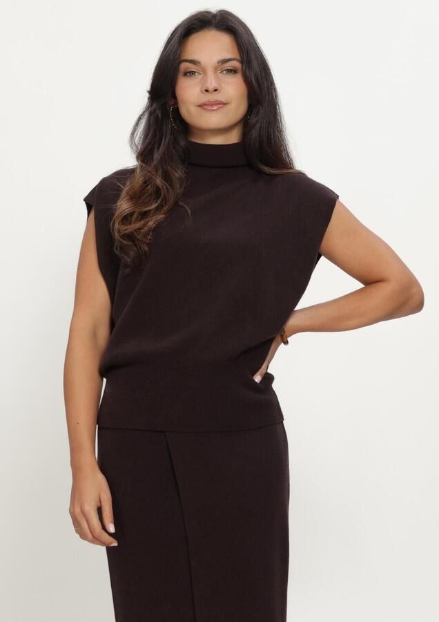 Gestuz Spencer van pure wol met col model 'Manzi'