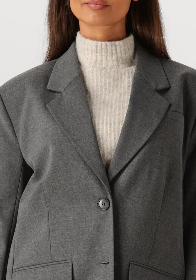 GESTUZ Dames Blazers Gzpaula Melange Oz Blazer Donkergrijs - Foto 2