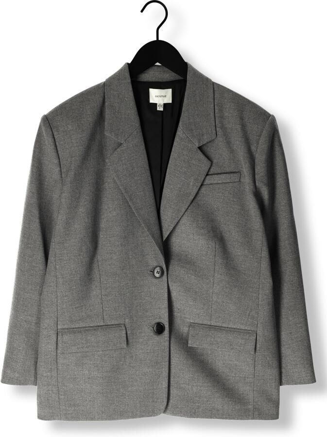GESTUZ Dames Blazers Gzpaula Melange Oz Blazer Donkergrijs - Foto 1