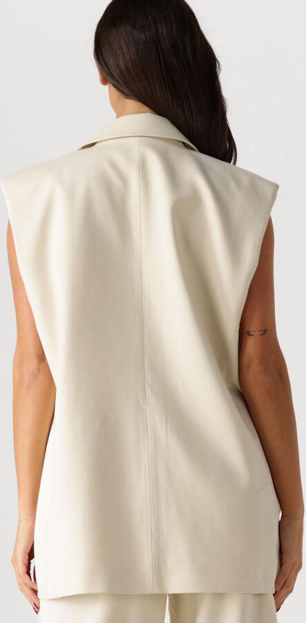 GESTUZ Dames Blazers Gzseaver Sl Waistcoat Ecru - Foto 3