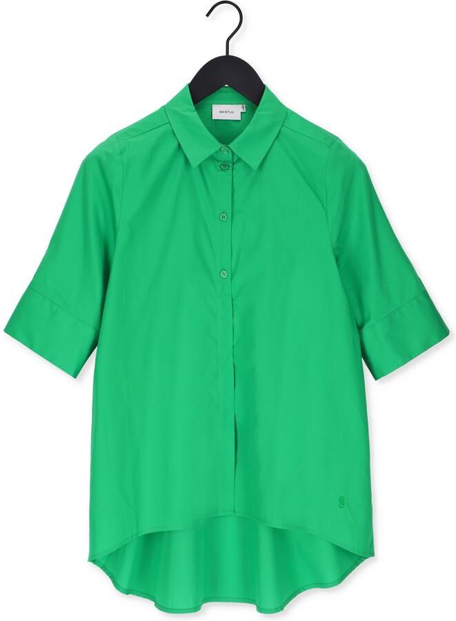 GESTUZ Dames Blouses Avali Ss Shirt Groen - Foto 1