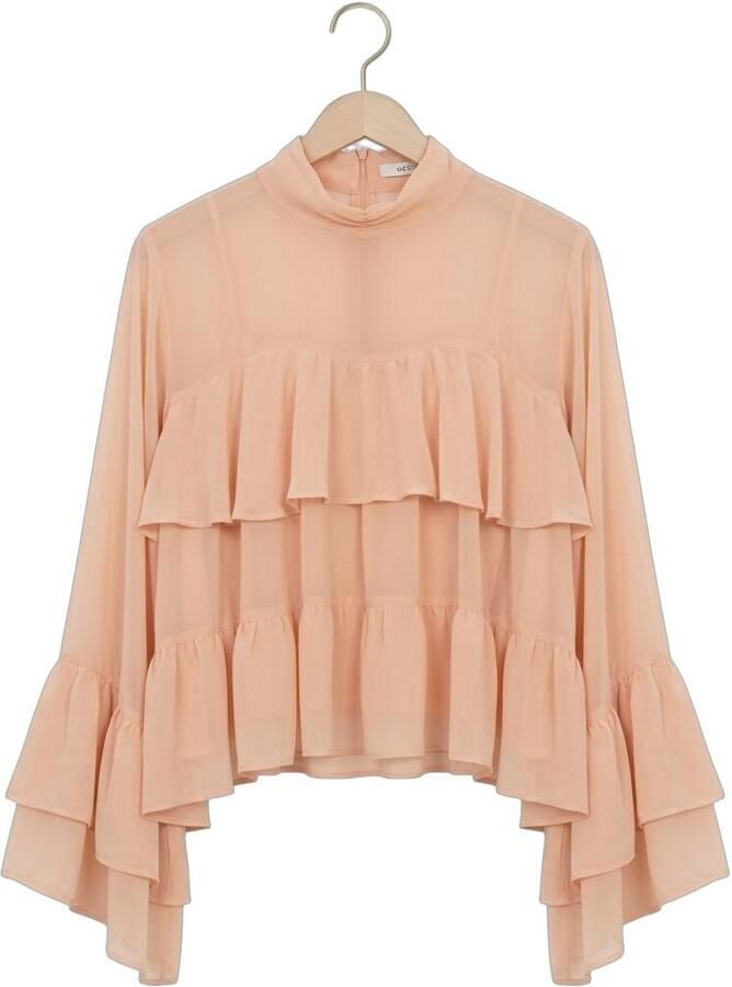 GESTUZ Dames Blouses Gzchiffany Blouse Perzik - Foto 2
