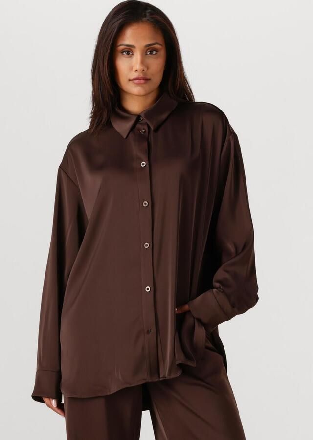 GESTUZ Dames Blouses Gzjessie Shirt Bruin - Foto 4
