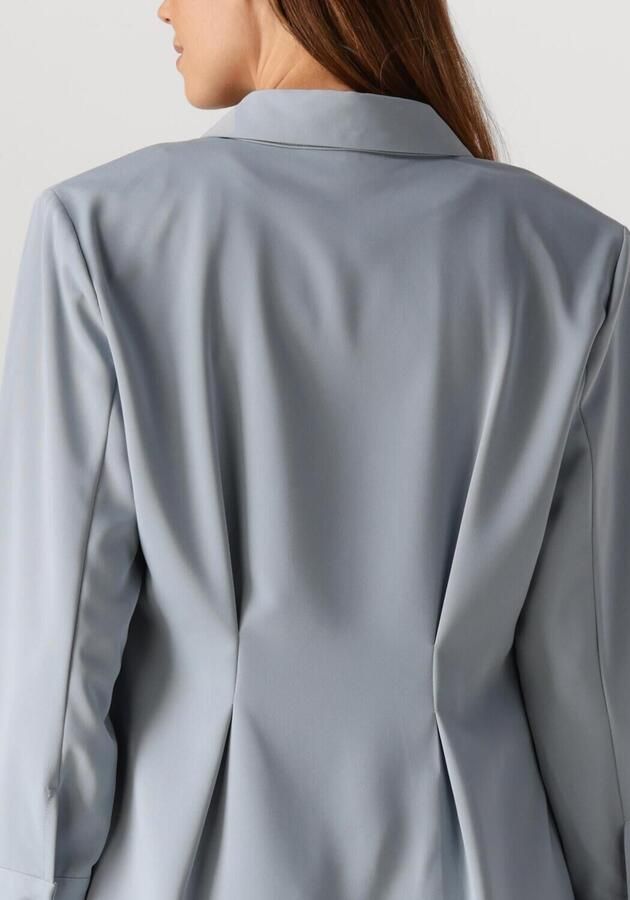 Gestuz Elegante Grijs Blauwe Overhemdblouse Blue Dames - Foto 3